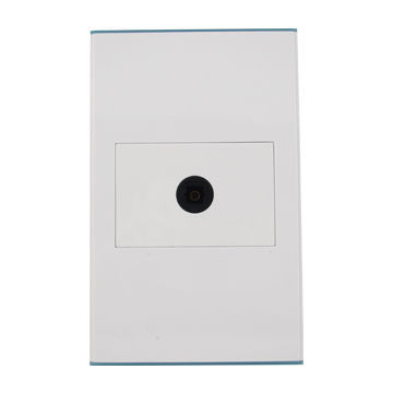 2013 hot selling optical fiber plug module wall plate