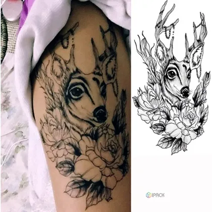 Body Art Waterproof Tattoo Sticker Off