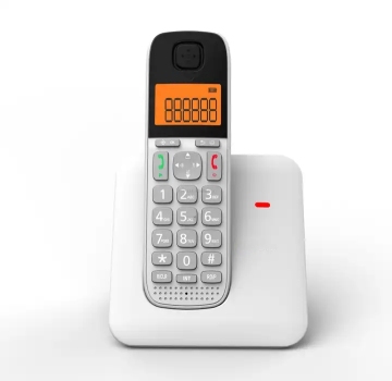 Chinese Factory Portable DECT Telephone with Voice Message Function, Cordless Fixed Landline for Home, Office, Apartment, and Hotel Use