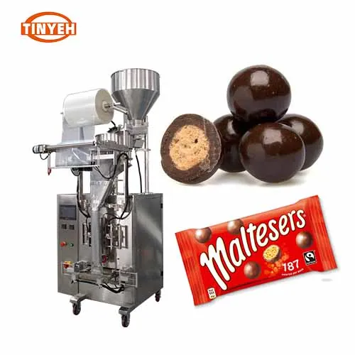 Automatic Candy Chocolate Ball Energy Balls Snacks Packing Machine - Triangle Pouch