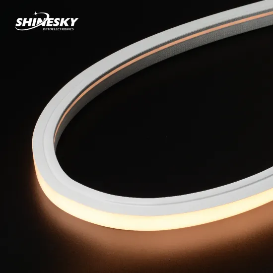 Shinesky Warm White RA90 3D1615 Free Bending DC24V Neon LED Strip