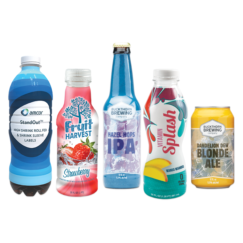 Factory Wholesale Promotional Matte Shrink-wrap Roll Label Full Body Waterproof Water Proof Shrink Sleeve Labels From China5