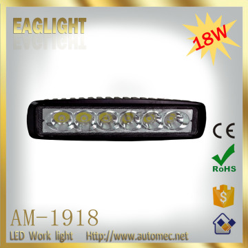 2015 New products wholesale 6.3 inch 18W LED Work Light for tractor