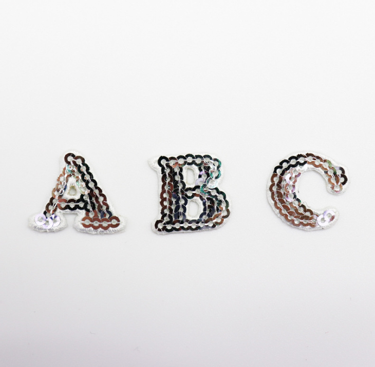 Patches Embroidery Letter