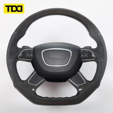 Carbon Fiber Steering Wheel for Audi A6 A8