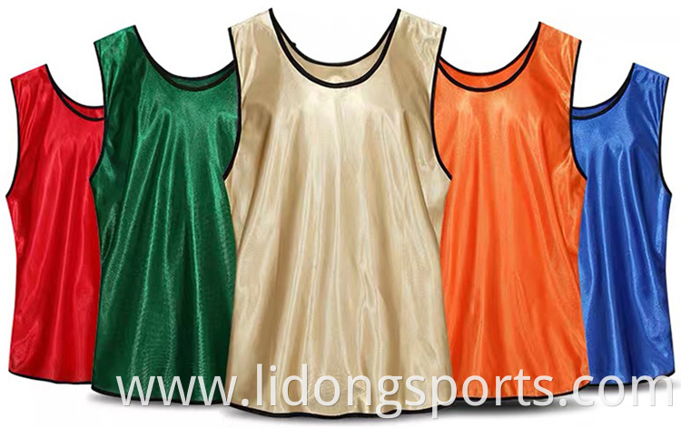 Wholesale Cheap Reversible Football Training Vest Youth Adult