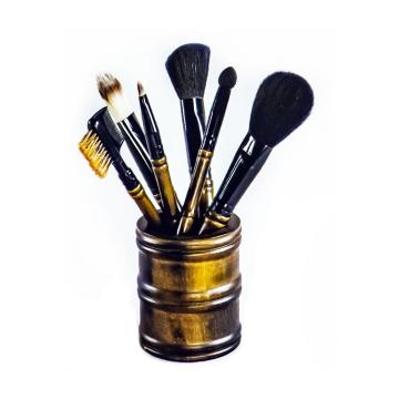 6 PCS GOAT ukwakheka kwe-brush nge isitsha sezinkuni