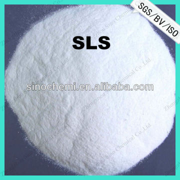 Toothpaste raw material sodium lauryl sulfate