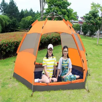 Easy-Carry Waterproof Sunshade Tent for Camping and Beach Outings