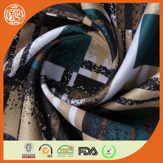 Best selling printed scuba knit fabric 97 polyester 3 spandex fabric