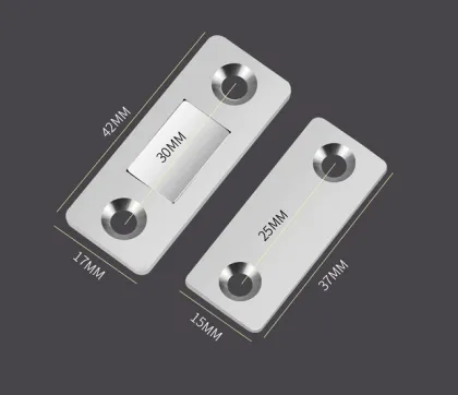 Custom Invisible Door Suction and Strong Magnetic Bumper - Ultra-Thin, No Punching Solution