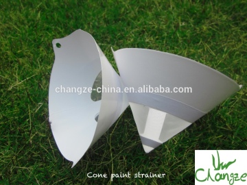 Logo printing paper paint strainer