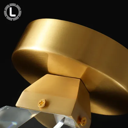 Modern LED Luxury K9 Crystal Designer Ceiling Light