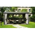 Louvre Panel Gazebo Bioclimatic System Aluminium pergola