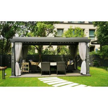 Louvre Panel Gazebo Bioclimatic System Aluminium pergola