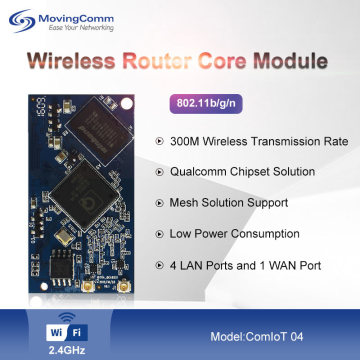 IEEE802.11N 2.4GHz 300Mbps QCA9531 Moduli thelbësor i ruterit