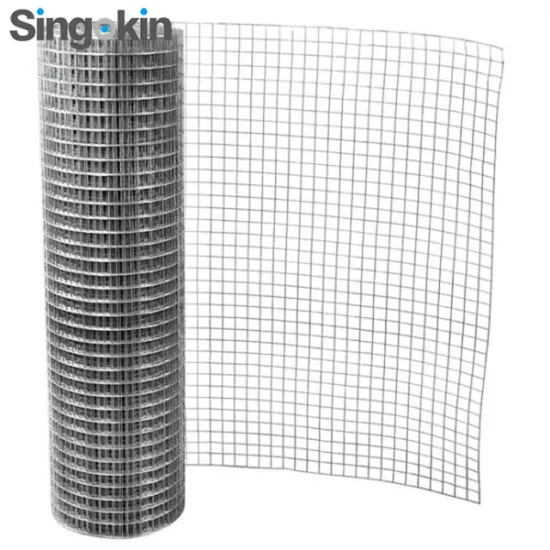 1/2\" x 1/2\" Galvanized Welded Cage Wire 19 Gauge Hardware Cloth Mesh