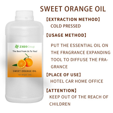 Pure Organic Sweet Orange Essential Oil