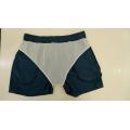 Donkerblauwe heren strand shorts