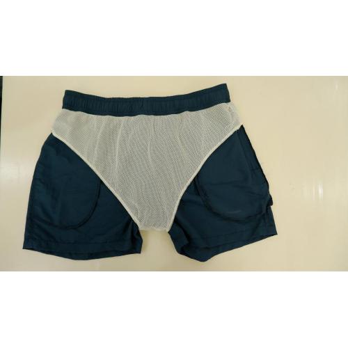 China Dark blue men's beach shorts Supplier