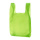 hdpe recyclable plastic vest handle carrier shopping packaging thank you plastic travel storage bag