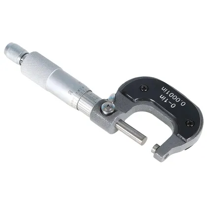 TRANRICH 0-1" Carbide Micrometer Set with 0.0001" Precision