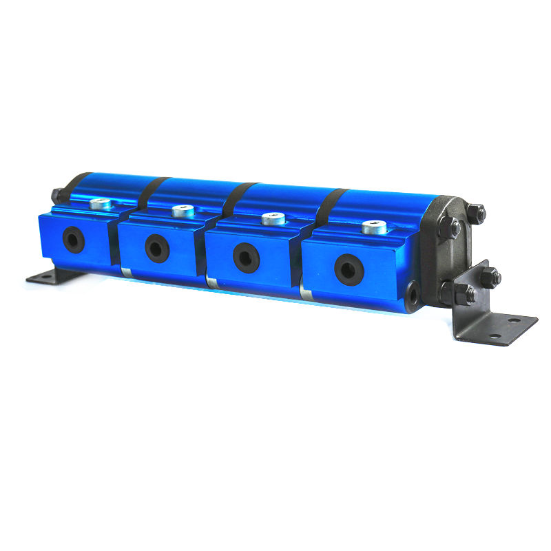 flow divider with relief valve