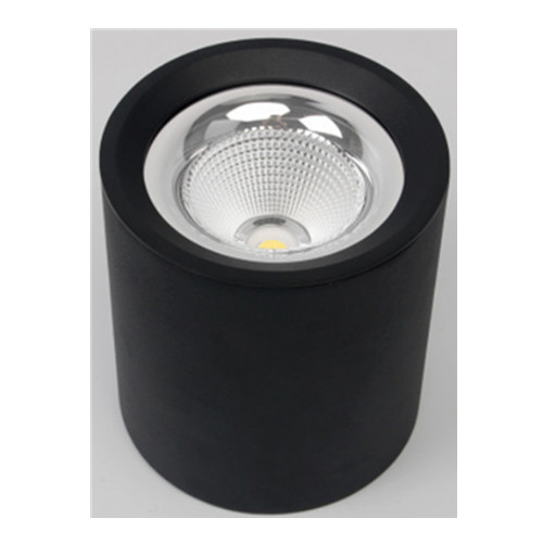 Black Cylindrical 7W LED Downlight