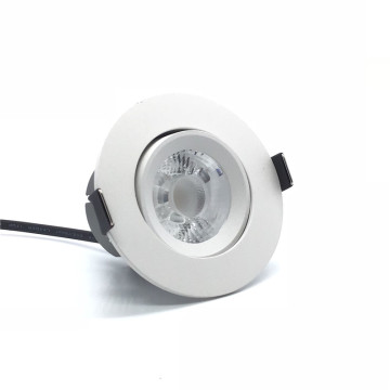 Downlight IP44 متجر التجزئة بقعة الضوء الألومنيوم