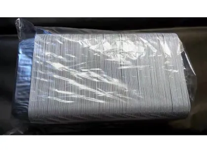 Disposable Aluminum Lid Lunch Box with Grilled Enoki Mushrooms for Barbecue Snacks