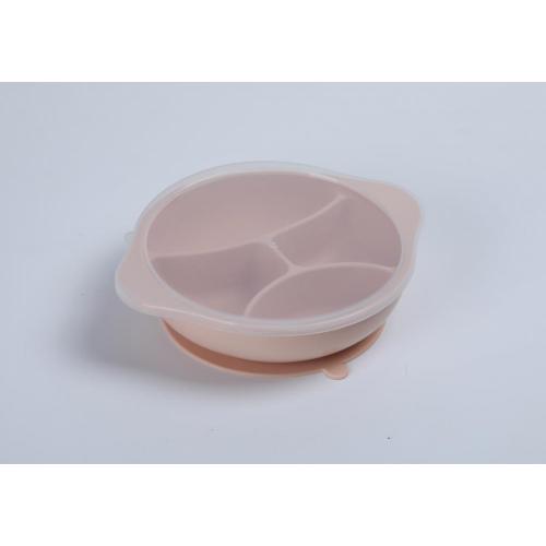 plaque d&#39;aspiration divisée en silicone de qualité alimentaire