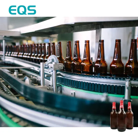 500BPH Isobaric Filling Beer Bottling Line Equipment for Glass Bottles