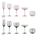 High-end Primary Color Wedding Glass Wine Cups/Juice Glass