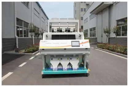 128 Channel Basmati Rice Color Sorting Machine for Rice Milling