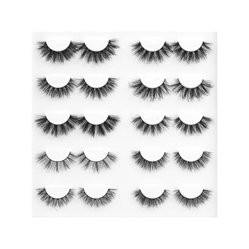 Wholesale Faux Mink False Eyelash Strips with Custom Logo