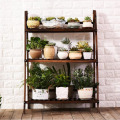 3 Tier Wood Plant Flower Pot Shelves Rack