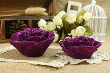 Scented flower shape candle wholesale (flower candle)
