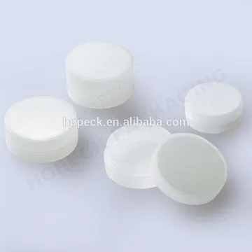 round shape PP jar with plastic screw cap