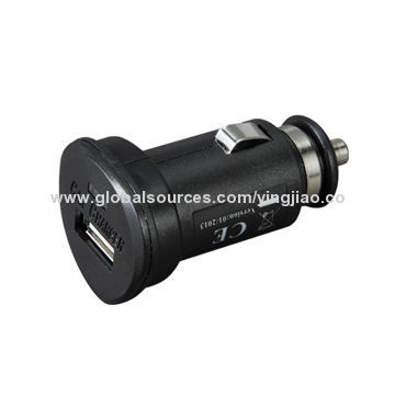 5V/2.1A black in-car chargers, 20-year manufacturing experience/3-year warranty/customized designsNew