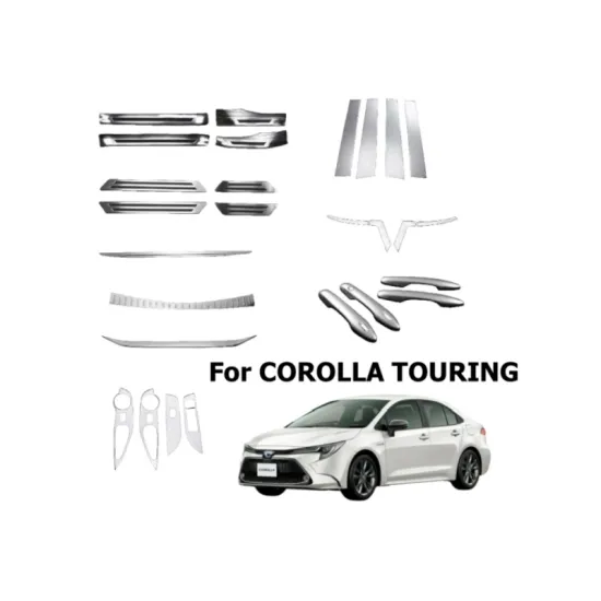 OEM Vehicle Accessories for Toyota Corolla Touring: Hood Trim, Panel, Door Handle Cover
