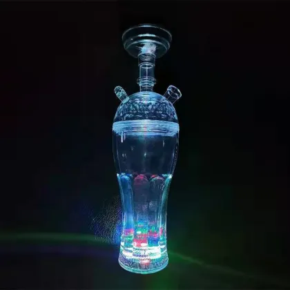shisha portable hookah cup with led light