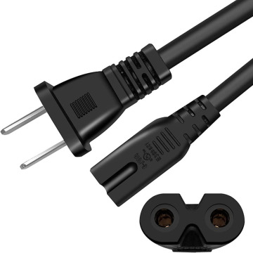 US Standard Stecker Stromkabel AC 2 Pin IEC C7 für Computer -Laptop
