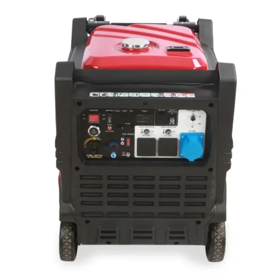 8KW strong green power silent electric generator