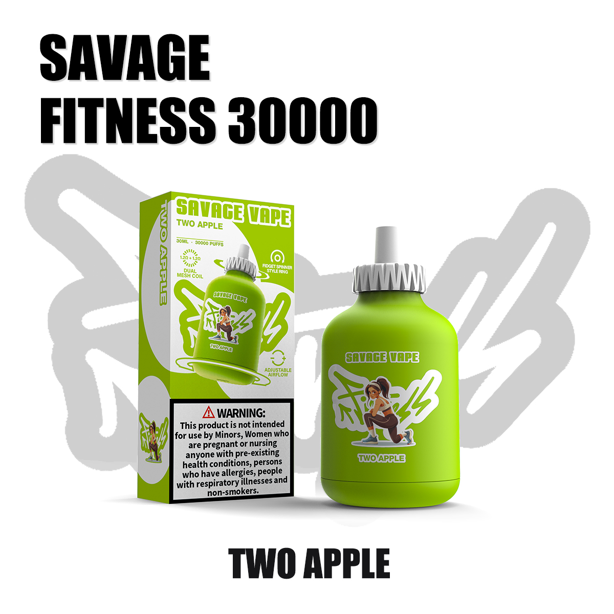 Savage Fitness asli 30000 Puffs Warehouse Vape