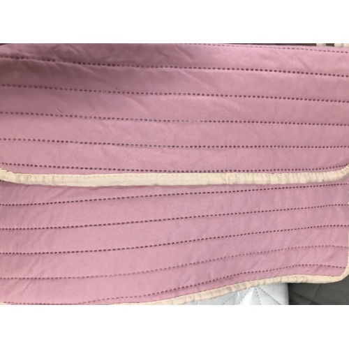 Pink Stripe Ultrasonic Microfiber Fabrics