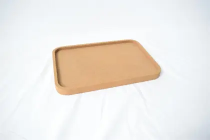 Food Carrying Storage Trays Cork