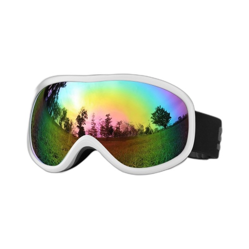 Wide View Dual-Layer Anti-Fog Ski Goggles