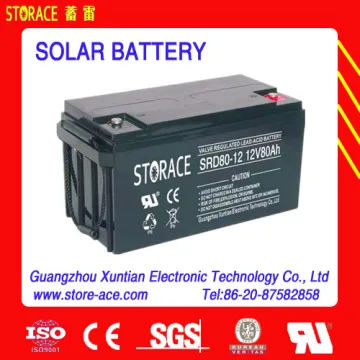 12v 80ah Solar Panel Battery (deep cycle)
