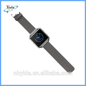 Fashion style high quality grey milanese loop leather watch strap for Fitbit Blaze