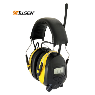 GS180D Dab Headset: Safety Hearing Protection with Built-in FM Radio and Noise Cancelling Technology